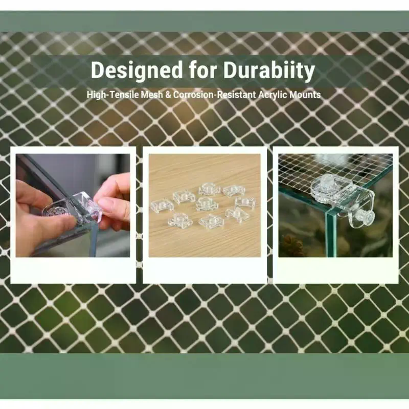 Aquarium Fish Jump Guard - Anti Jumping Fish Net 1Pcs Aquarium