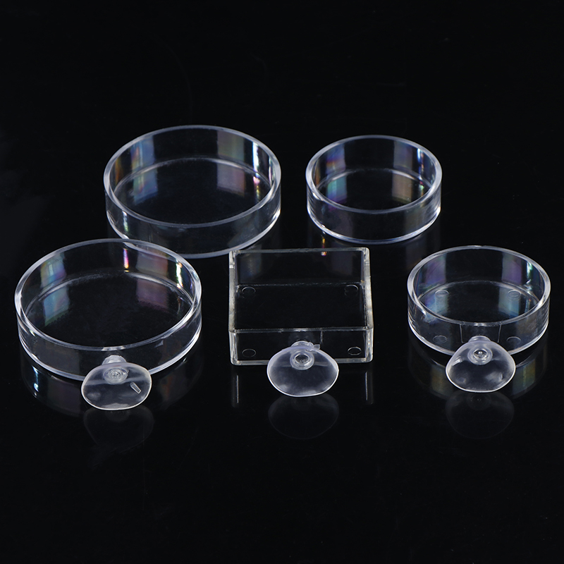 Aquarium Fish Feeder - C Aquarium Feeder Acrylic Transparent Fish
