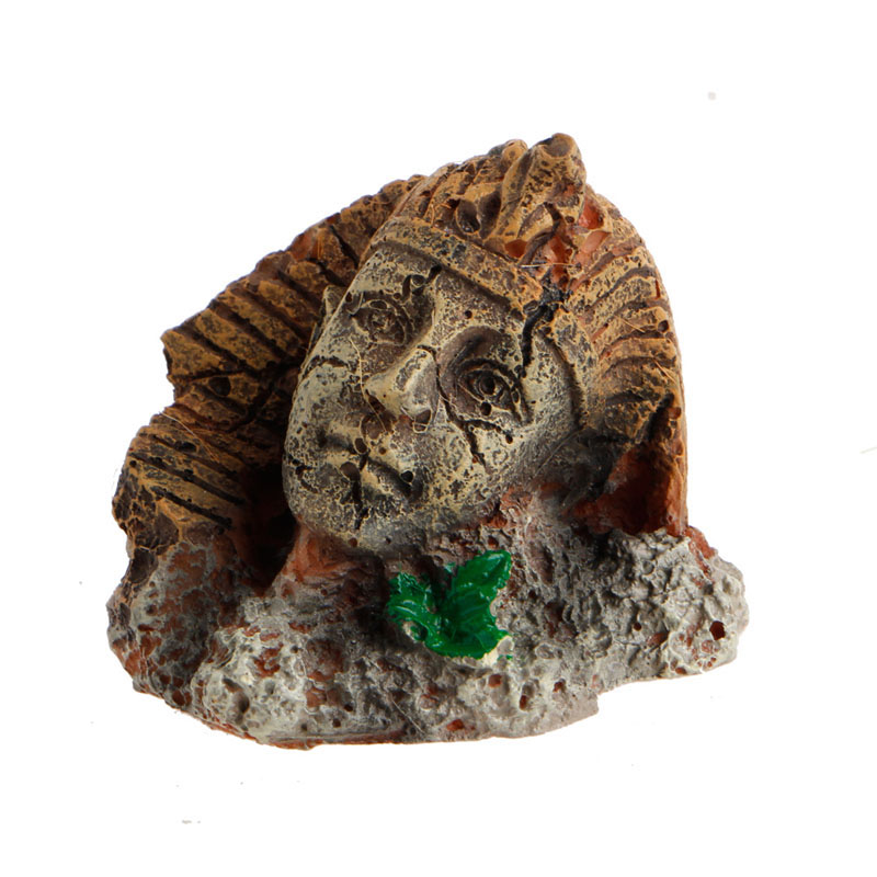 Aquarium Fish Store - Egyptian Pharaoh Sphinx Resin Statue Roman