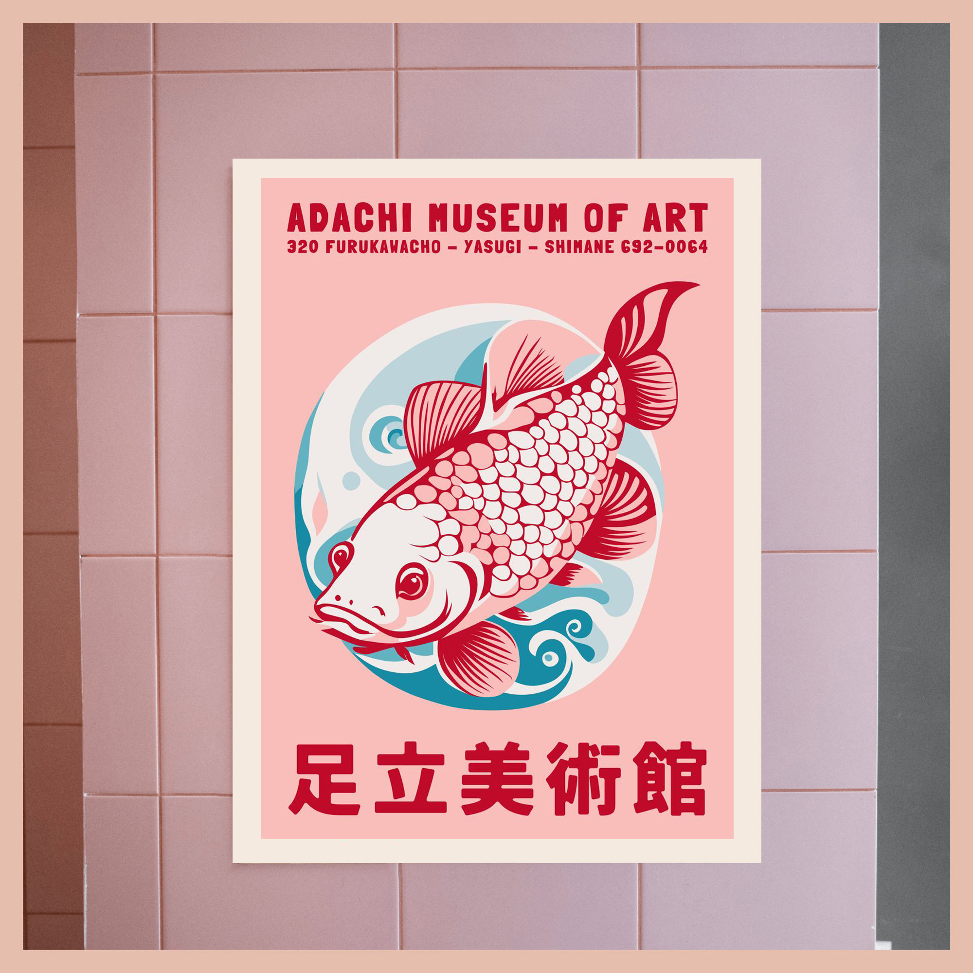 Retro Abstract Cartoon Japanes – Aquarium Fish Japanese recenzja i cena