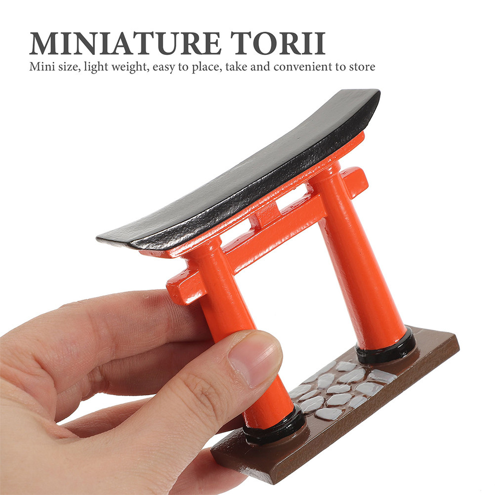 2Pcs Japanese Torii Gate Minia – Aquarium Fish Japanese recenzja i cena