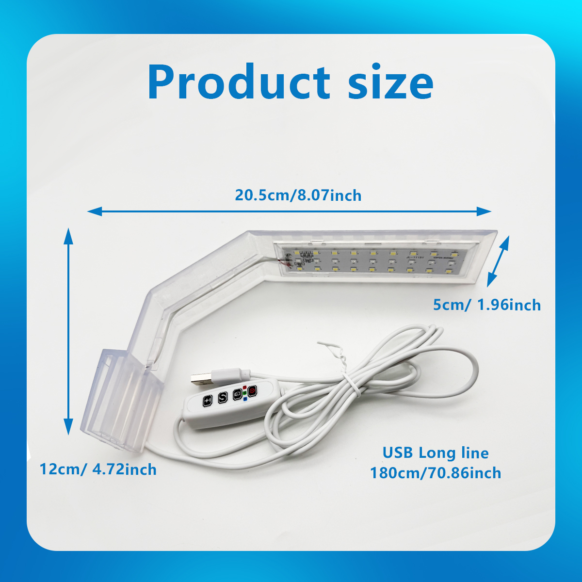 Super Slim LED Aquarium Light  – Aquarium Fish Light Lamp recenzja i cena