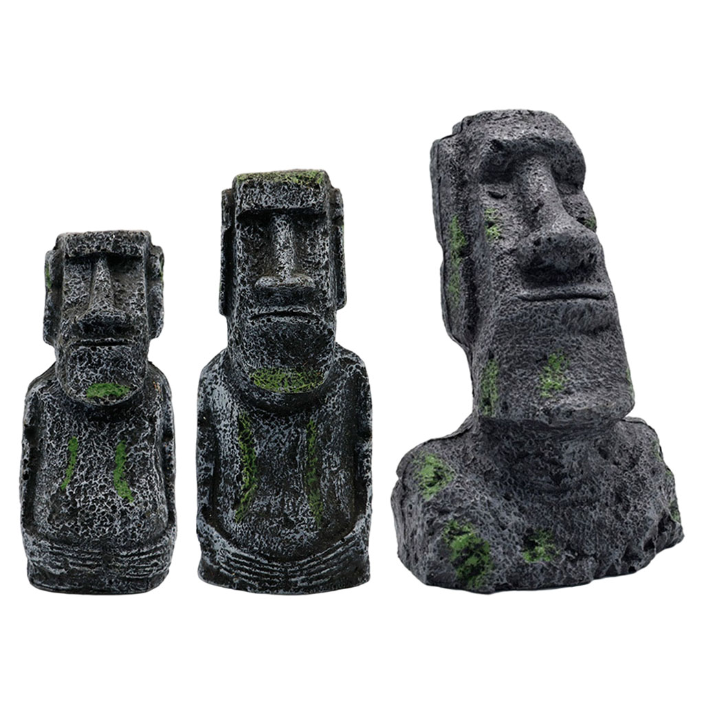 Aquarium Moai Statues Easter I – Aquarium Fish Pot recenzja i cena