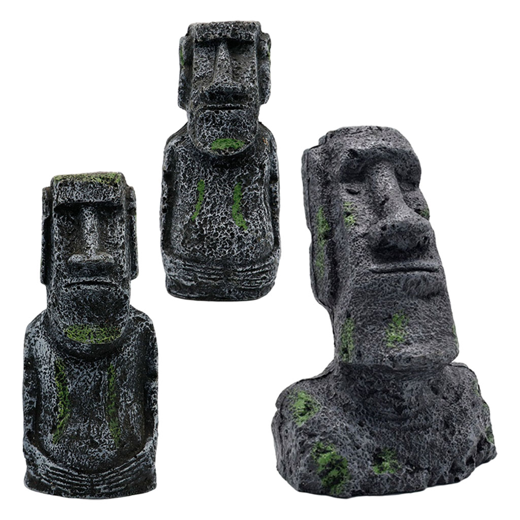 Aquarium Moai Statues Easter I – Aquarium Fish Pot recenzja i cena