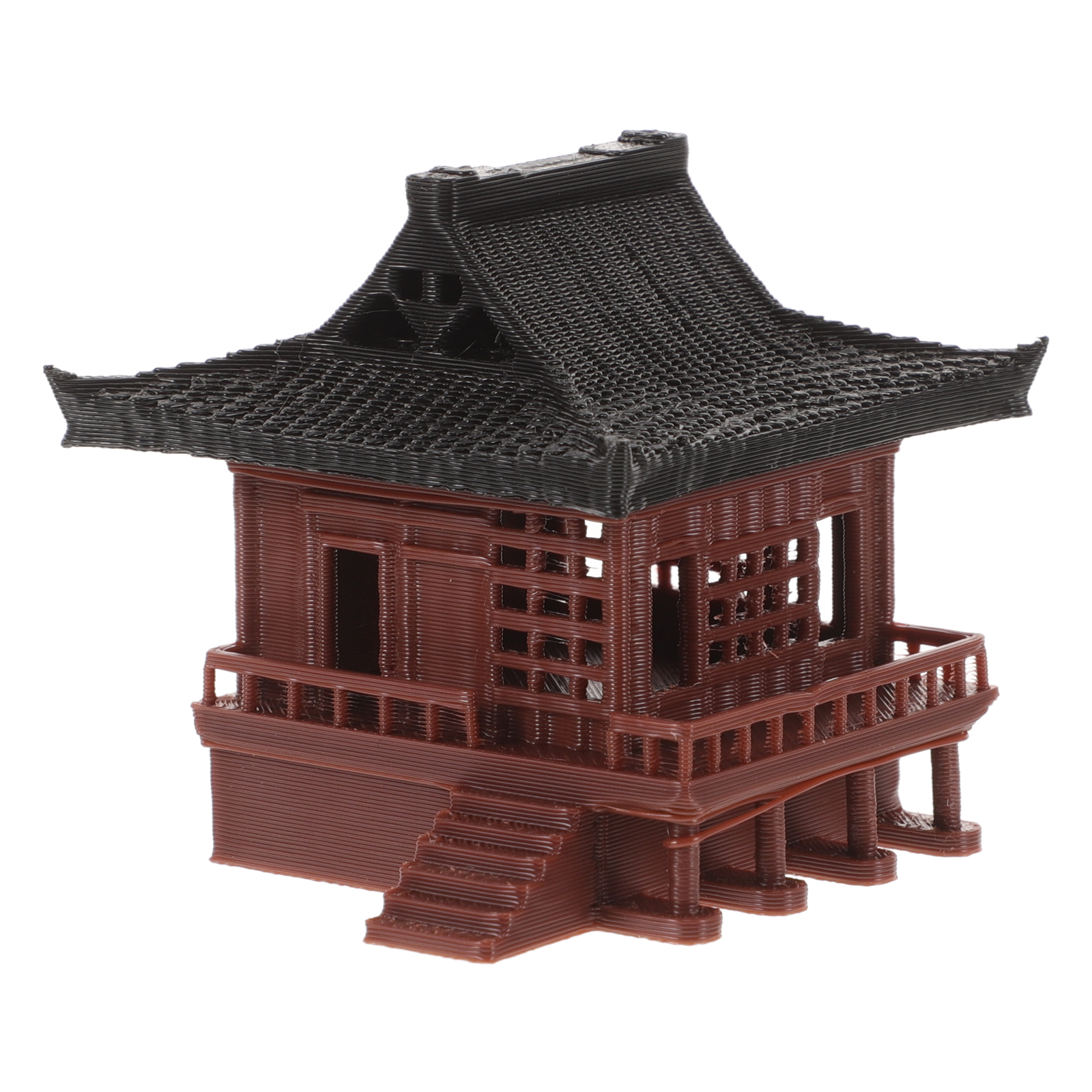 Pavilion Statue Outdoor Pagoda – Fish Toy In Aquarium recenzja i cena