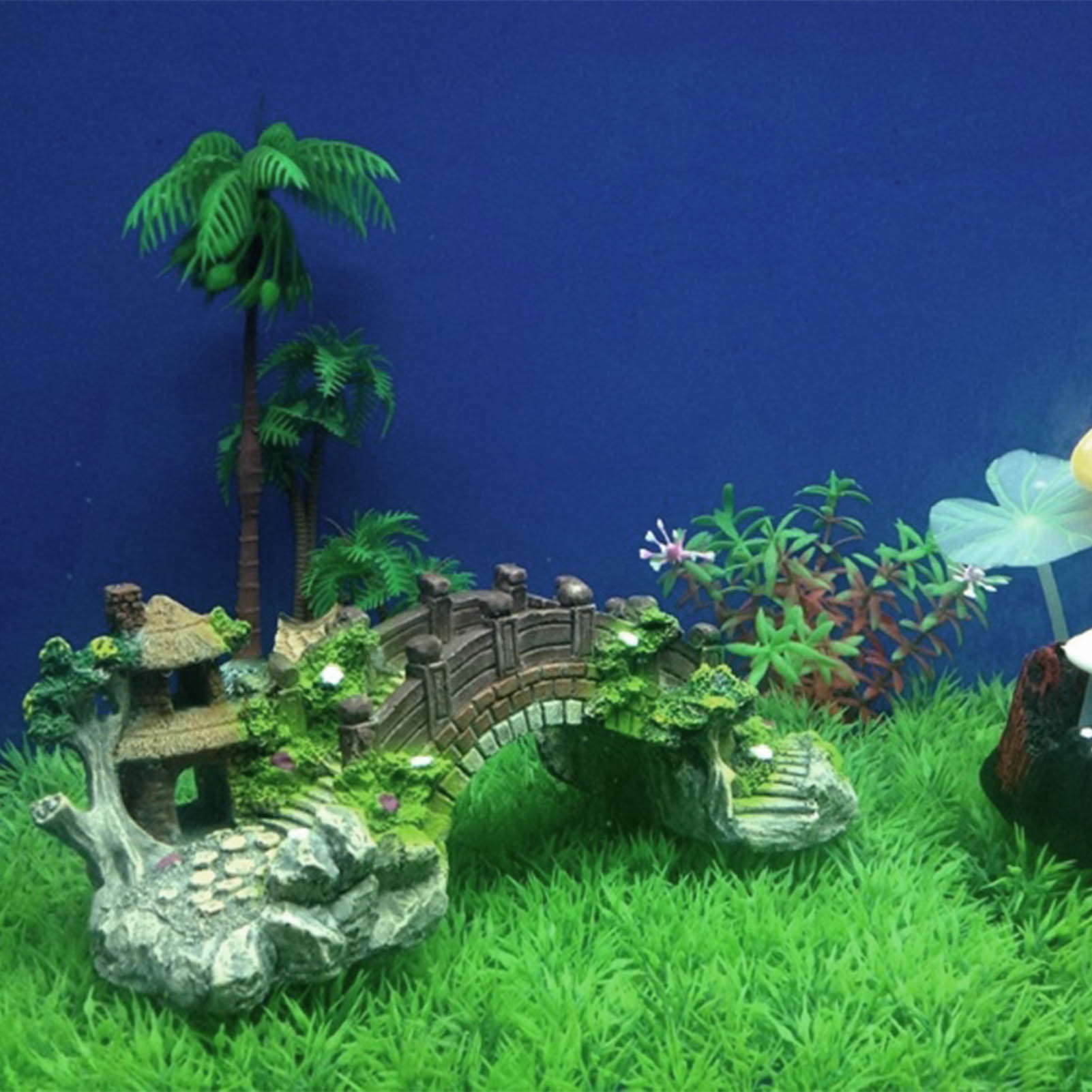 Fish Tank Artificial Bridge Re – Aquarium Fish Bridge recenzja i cena
