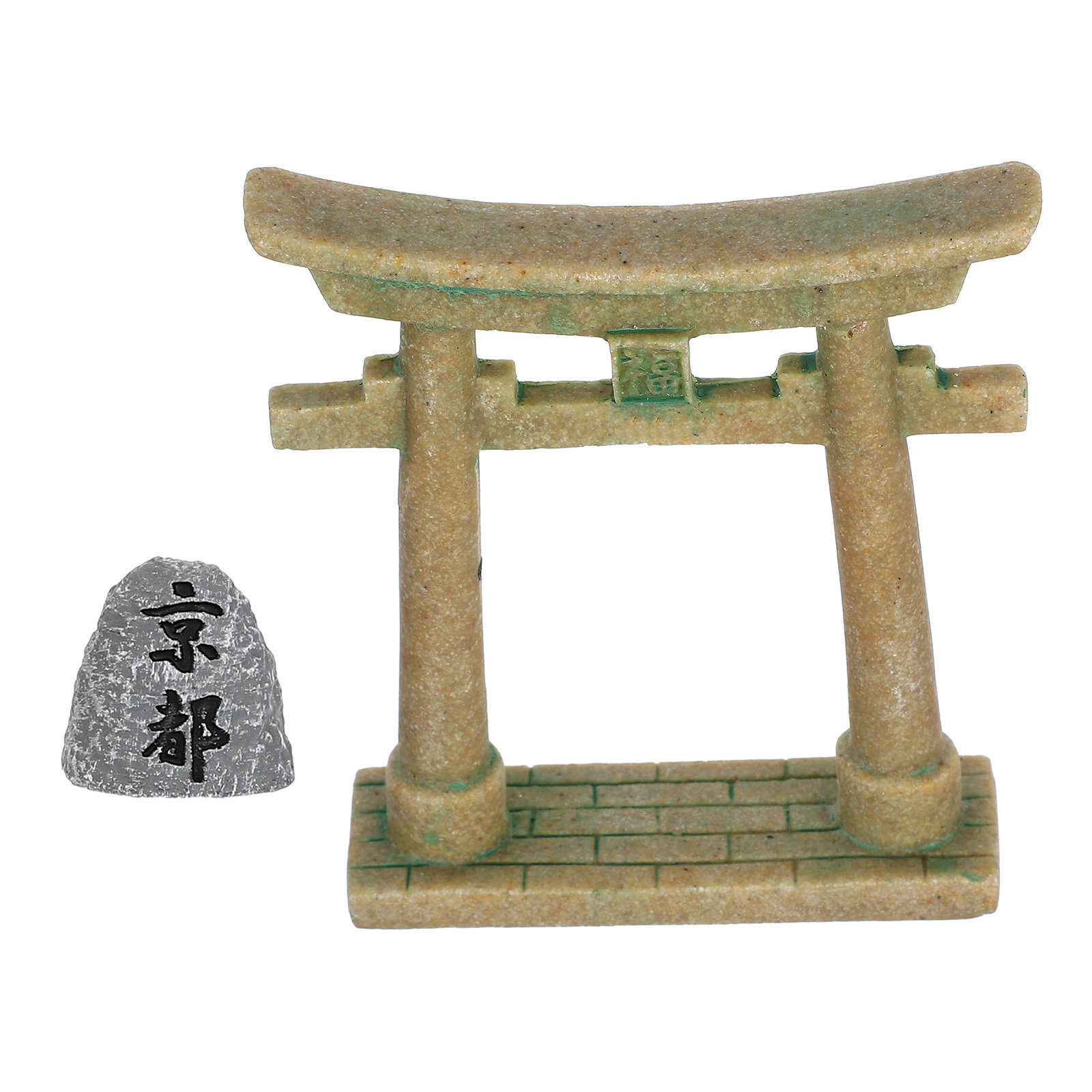 Miniature Japanese Torii Gate  – Aquarium Fish Japanese recenzja i cena