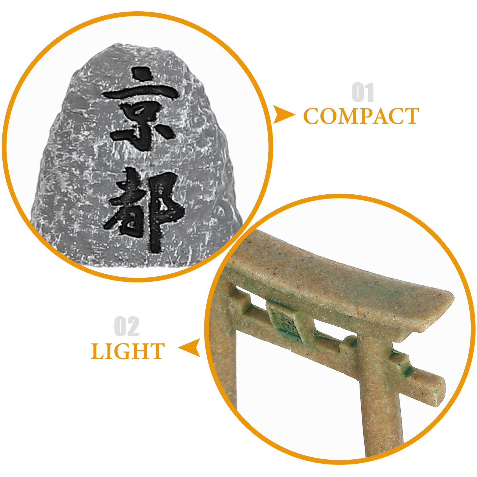 Miniature Japanese Torii Gate  – Aquarium Fish Japanese recenzja i cena