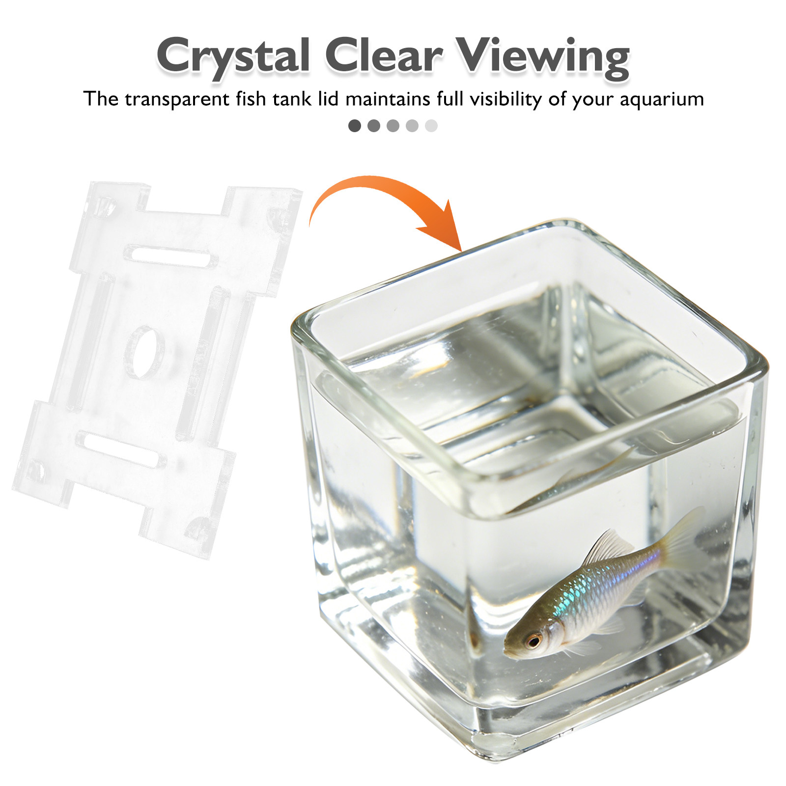 Transparent Acrylic Aquarium A – Aquarium Fish Jump Guard recenzja i cena
