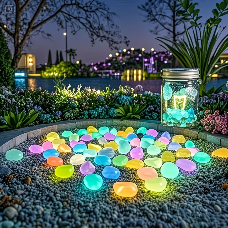 300PCS Luminous Pebble Set,0.9 – Aquarium Fish Pot recenzja i cena