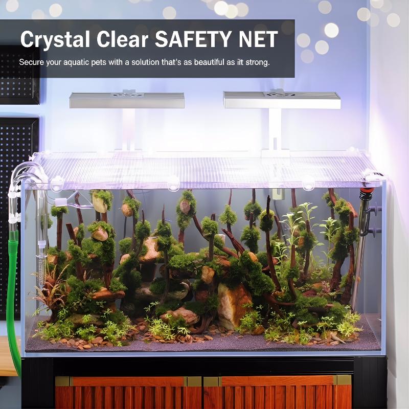1Pcs Fish Tank Net Anti Jumpin – Aquarium Fish Jump Guard recenzja i cena