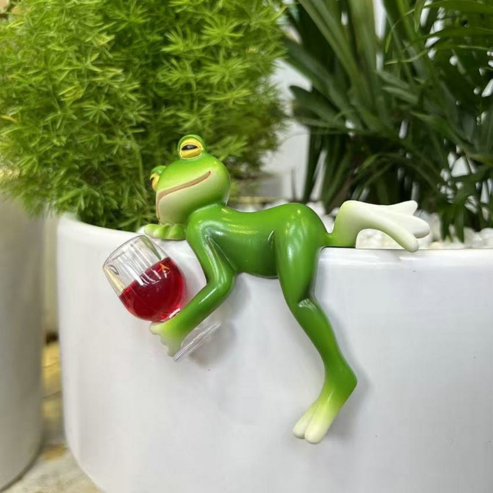 Hanging Flower Pot Edge Frog D – Aquarium Fish Pot recenzja i cena
