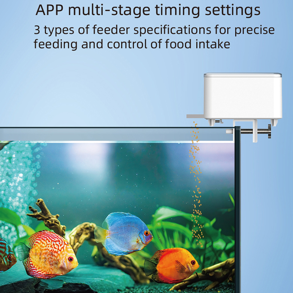 WiFi Smart Automatic Feeder Aq – Aquarium Fish Auto Feeder recenzja i cena