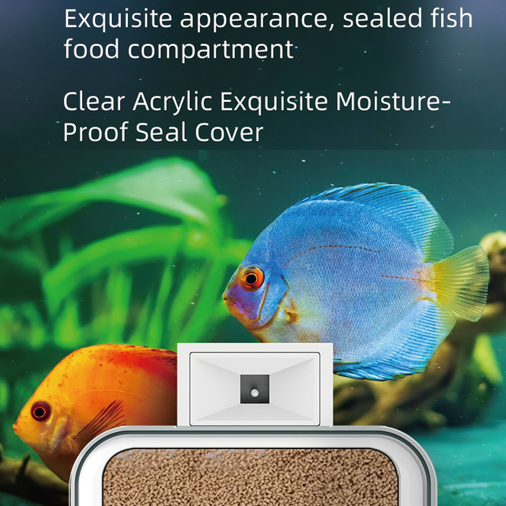WiFi Smart Automatic Feeder Aq – Aquarium Fish Auto Feeder recenzja i cena