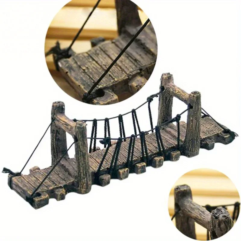 1Pc Aquarium Ornament Decorati – Aquarium Fish Bridge recenzja i cena