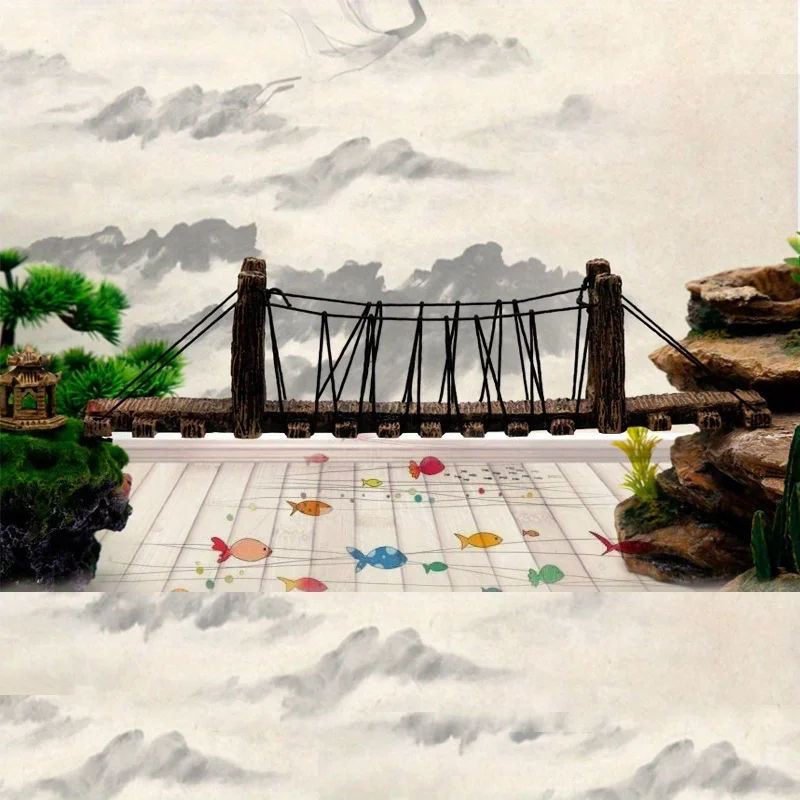 1Pc Aquarium Ornament Decorati – Aquarium Fish Bridge recenzja i cena