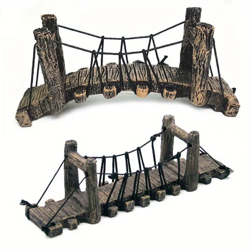 1Pc Aquarium Ornament Decorati – Aquarium Fish Bridge recenzja i cena