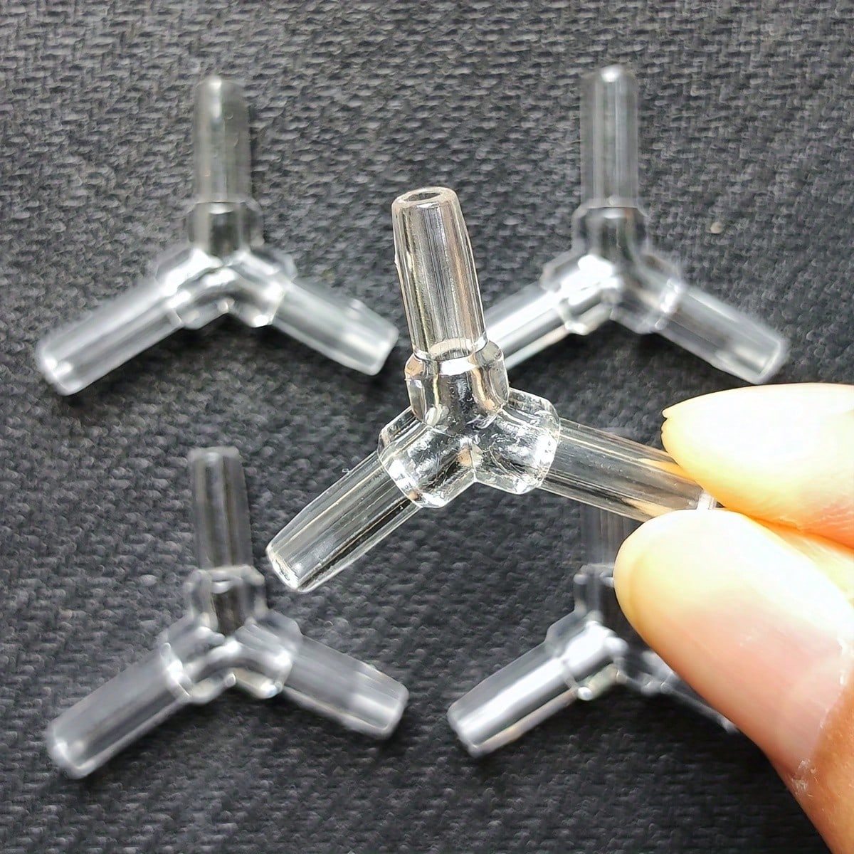 10 Pcs 4mm  Clear Plastic Aqua – Fish Toy In Aquarium recenzja i cena