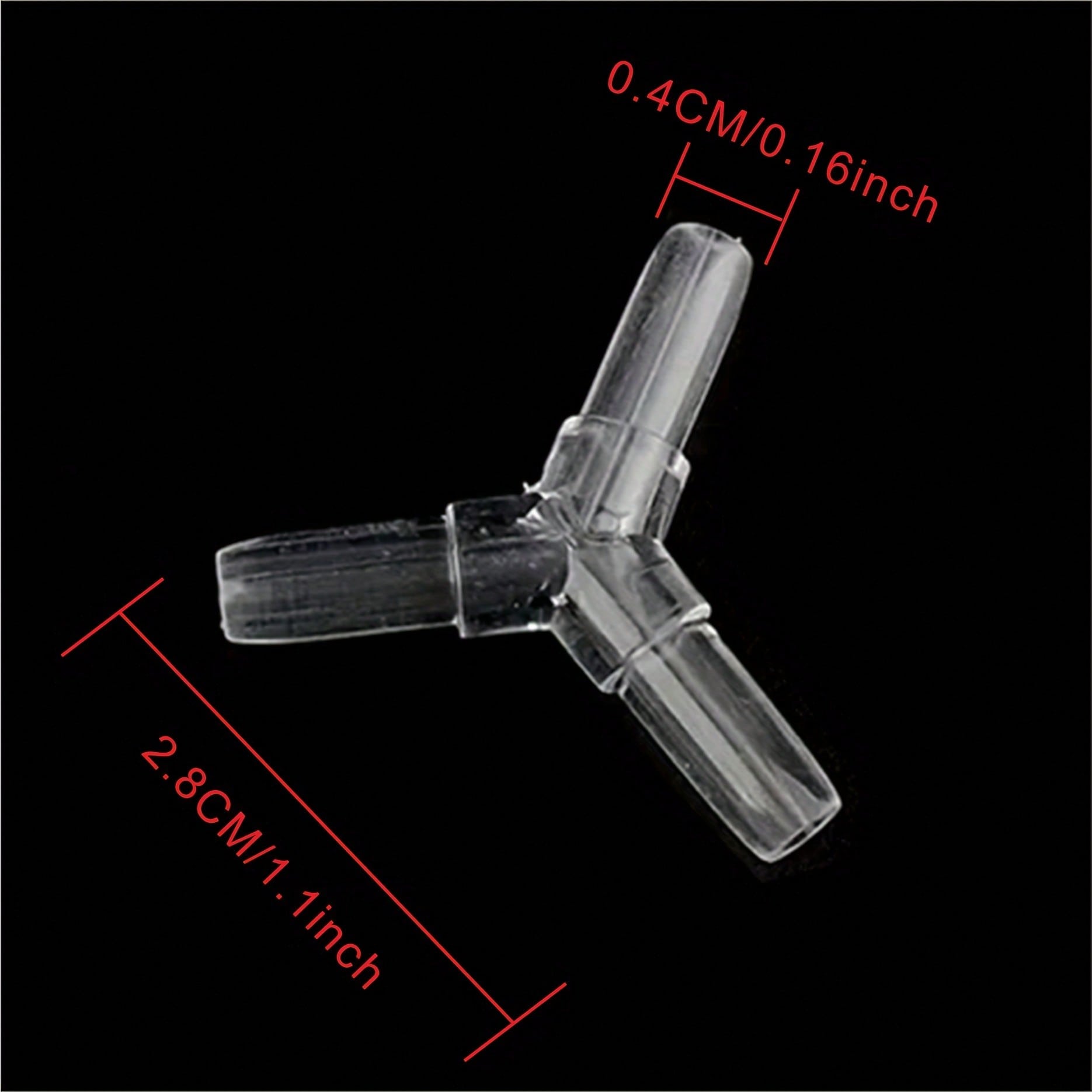 10 Pcs 4mm  Clear Plastic Aqua – Fish Toy In Aquarium recenzja i cena