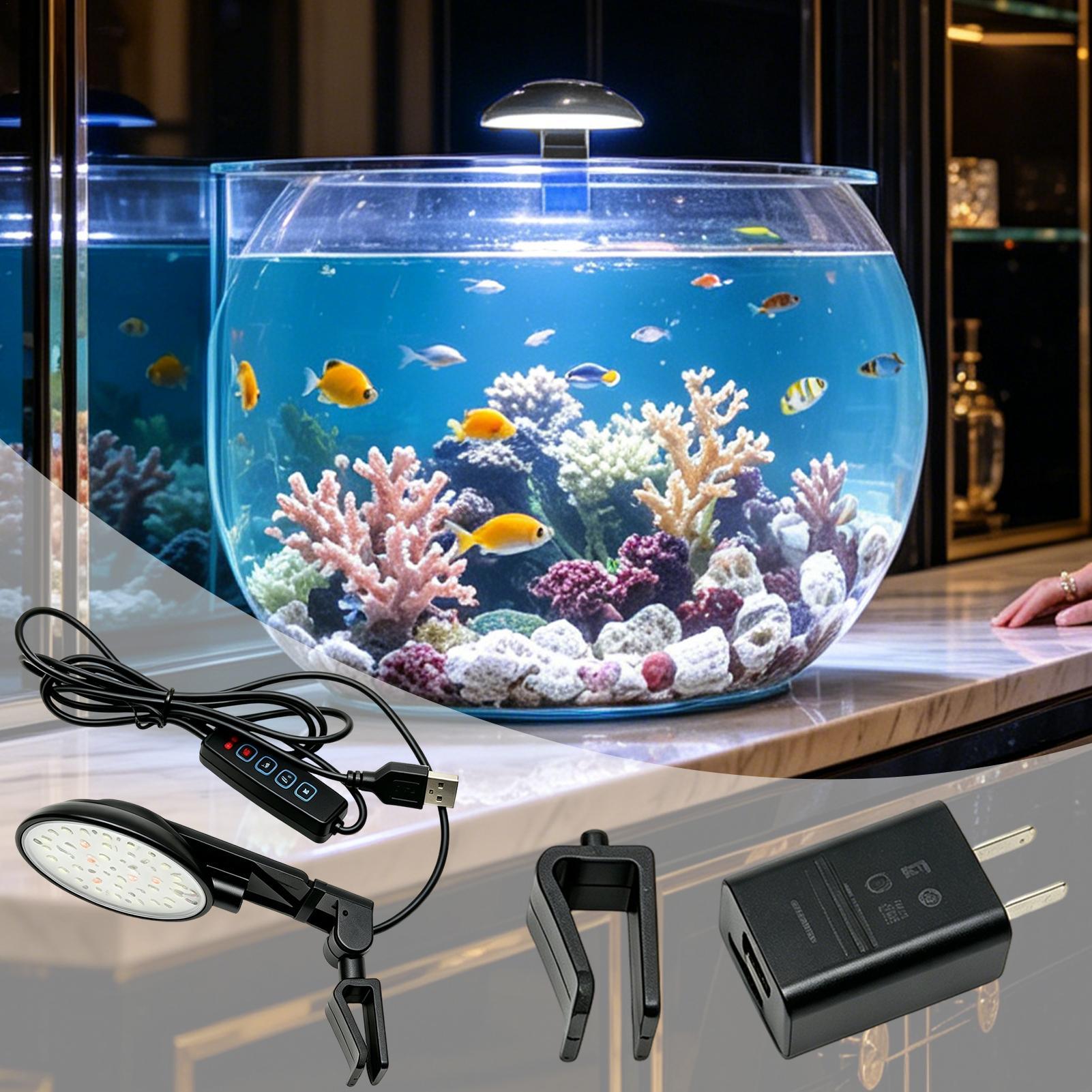 Aquarium Light Waterproof Clam – Aquarium Fish Light Lamp recenzja i cena