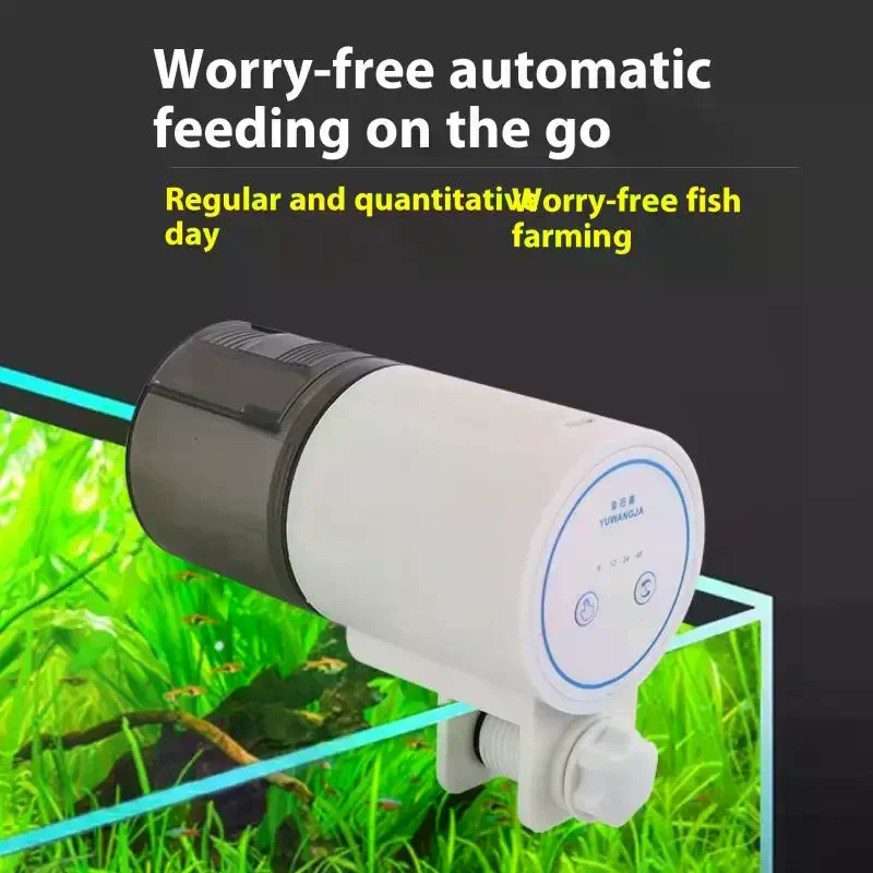 Automatic Fish Feeders New Fis – Aquarium Fish Auto Feeder recenzja i cena
