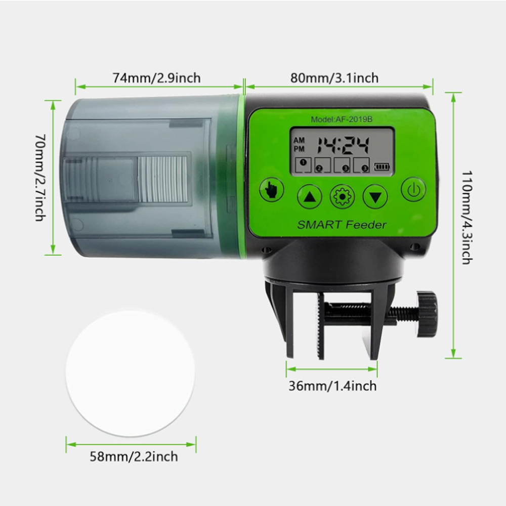 Automatic fish tank feeder int – Aquarium Fish Auto Feeder recenzja i cena