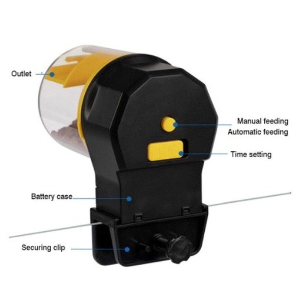 Automatic fish tank feeder int – Aquarium Fish Auto Feeder recenzja i cena