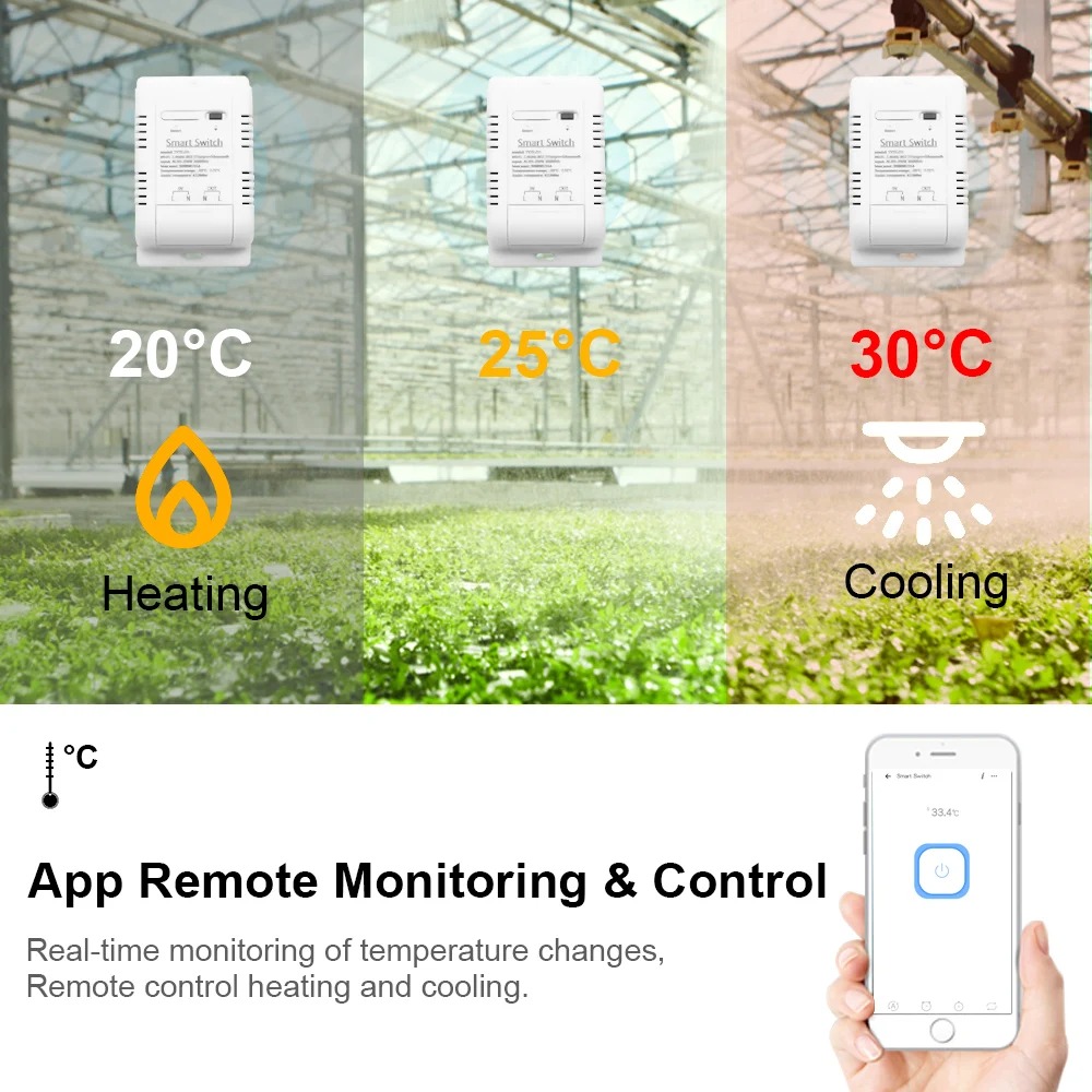 Tuya Wifi 16A/20A Smart Temper – Aquarium Fish Store recenzja i cena