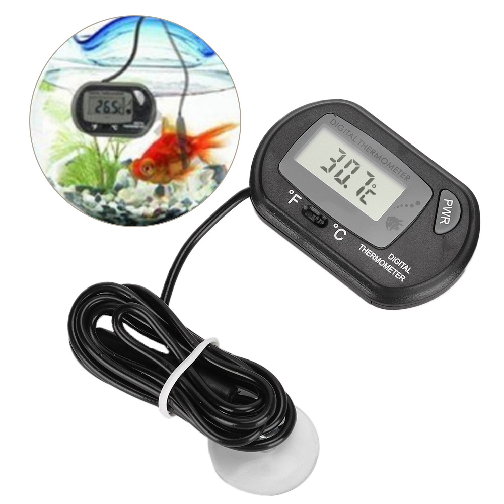 Digital LCD Sensor Aquarium Wa – Aquarium Fish Yellow And Black recenzja i cena