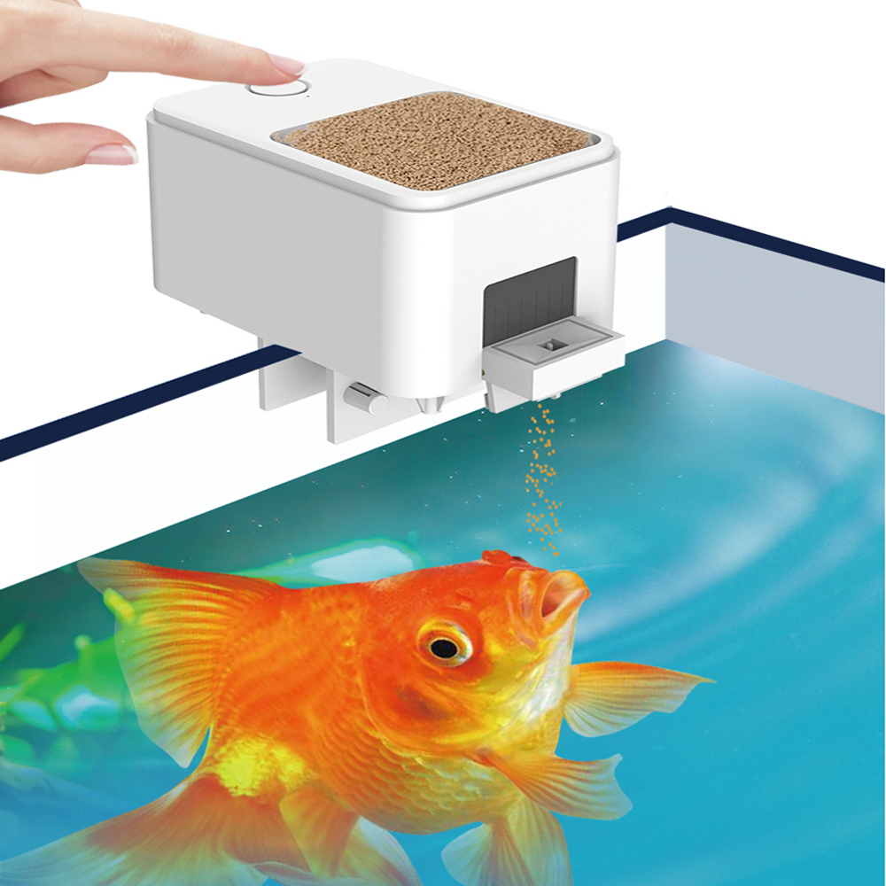 100ML Large Capacity Fish Feed – Aquarium Fish Auto Feeder recenzja i cena