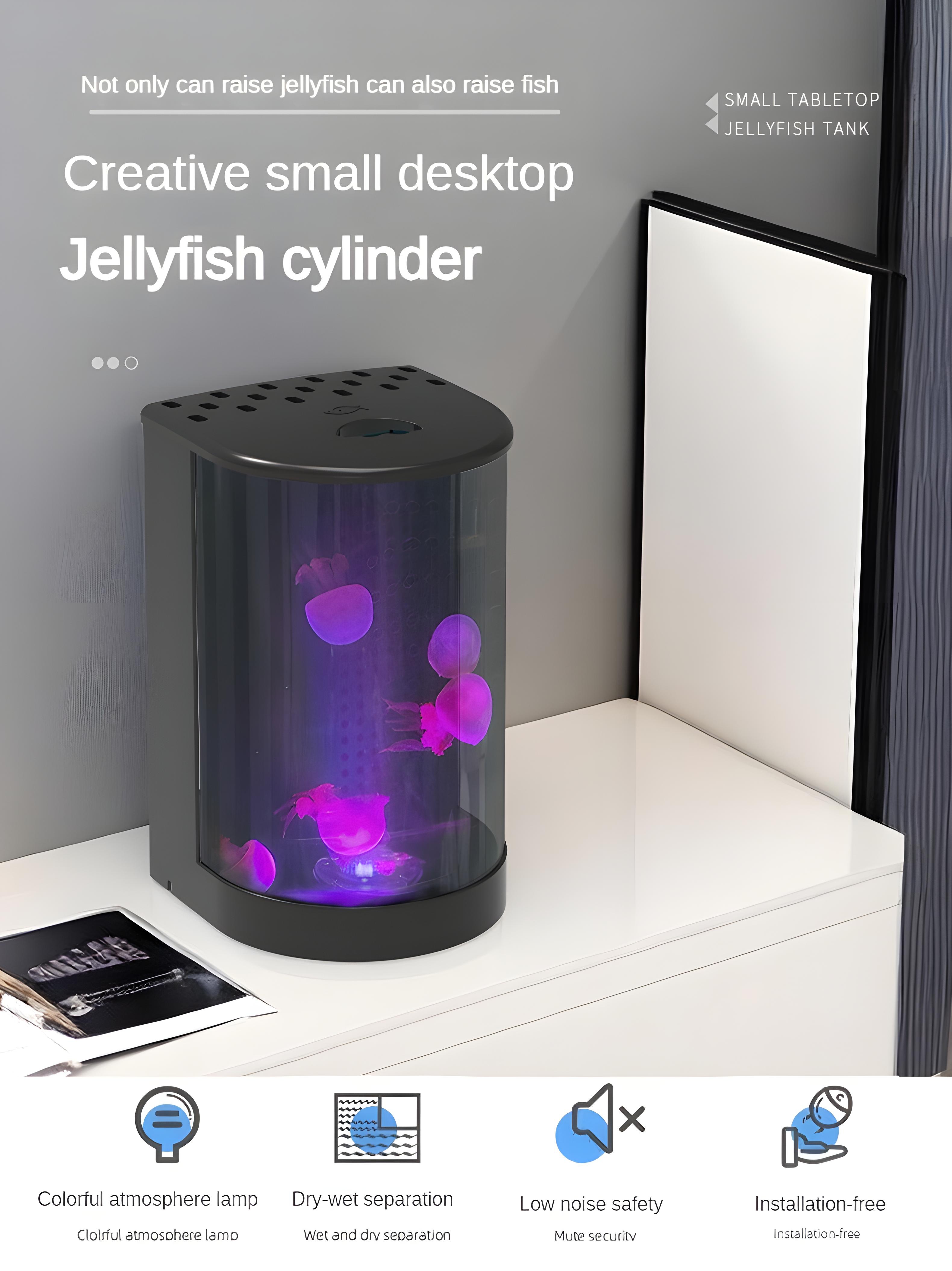 Jellyfish tank semi-circular d – Fish Toy In Aquarium recenzja i cena