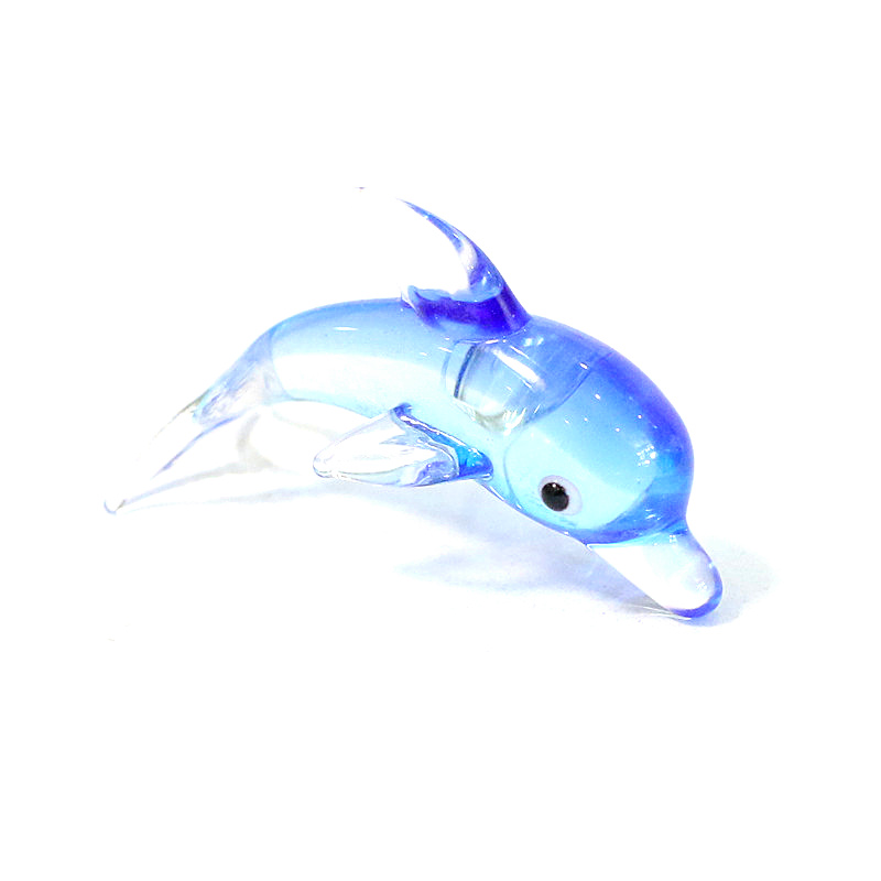 Murano Glass Dolphin Miniature – Fish Toy In Aquarium recenzja i cena