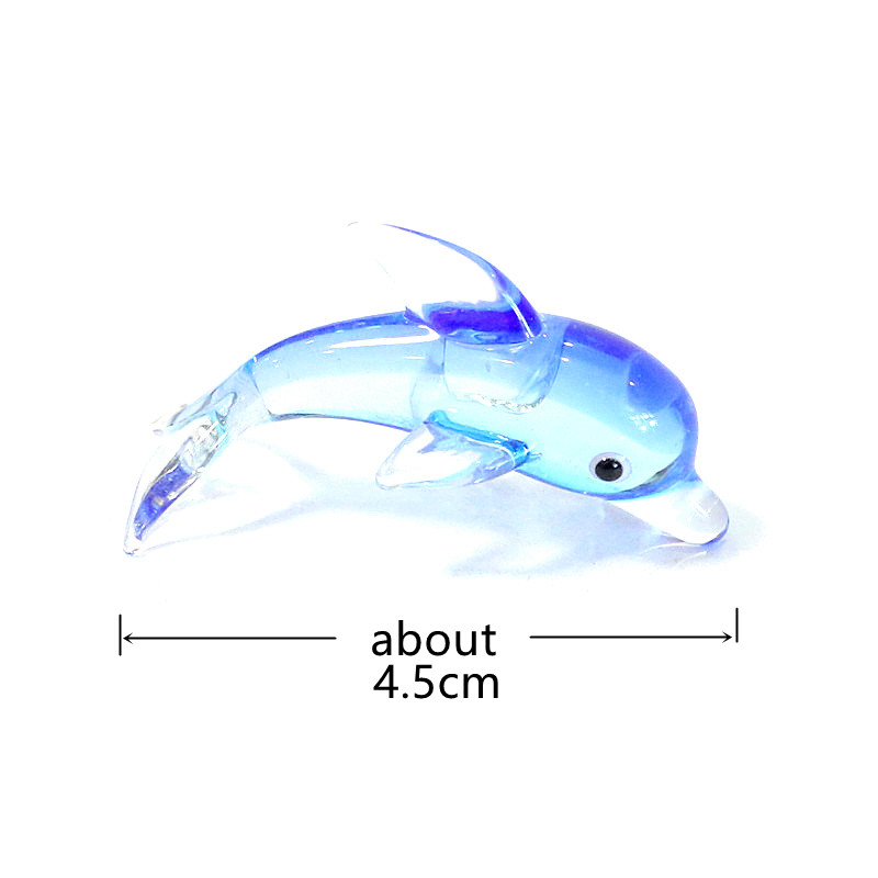 Murano Glass Dolphin Miniature – Fish Toy In Aquarium recenzja i cena