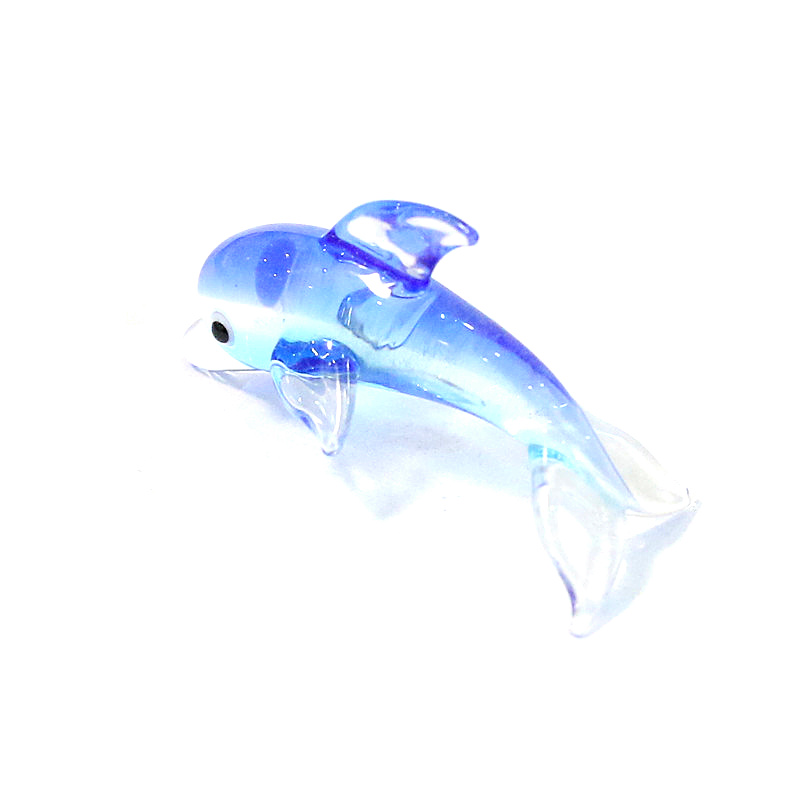 Murano Glass Dolphin Miniature – Fish Toy In Aquarium recenzja i cena