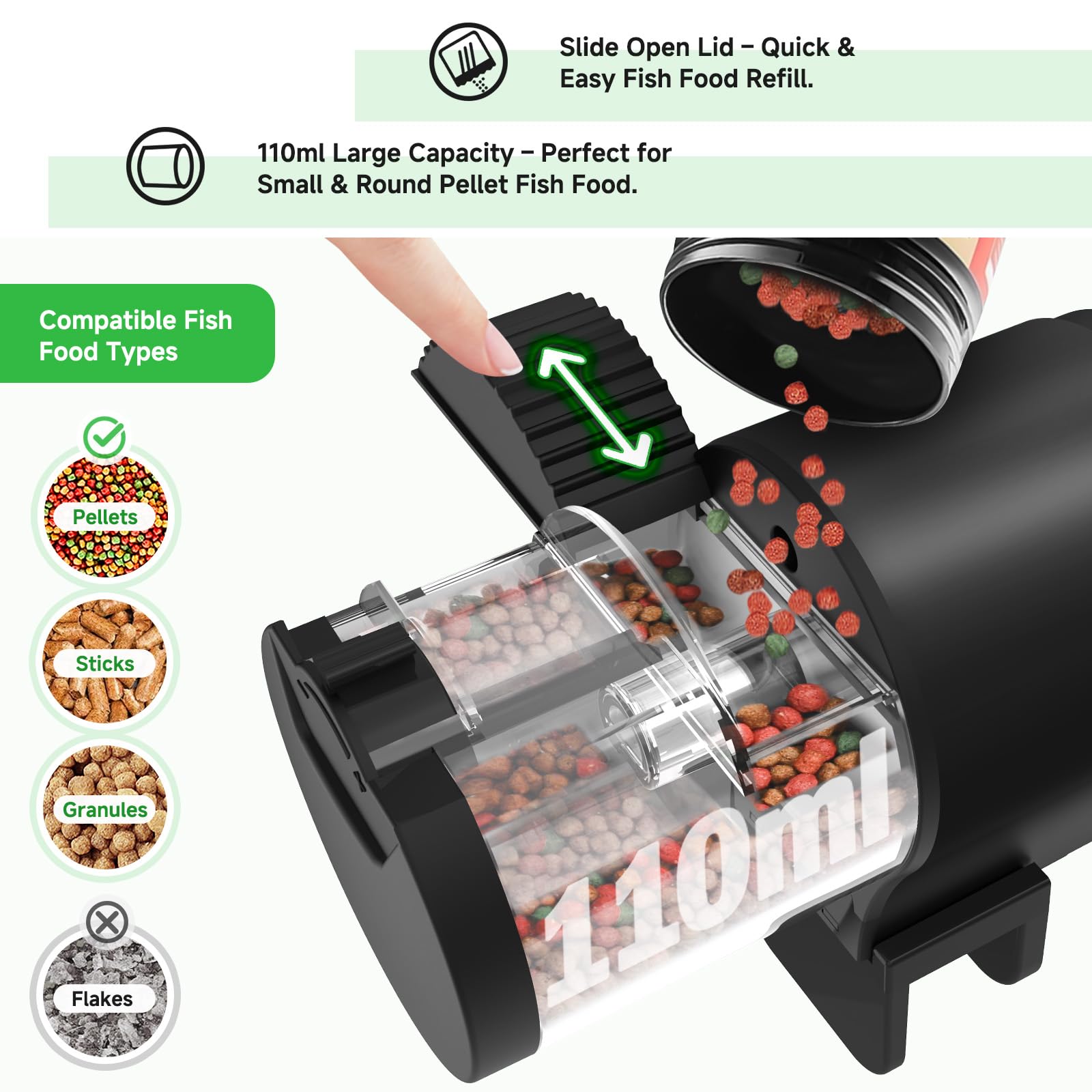Automatic Fish Feeder for Aqua – Aquarium Fish Auto Feeder recenzja i cena