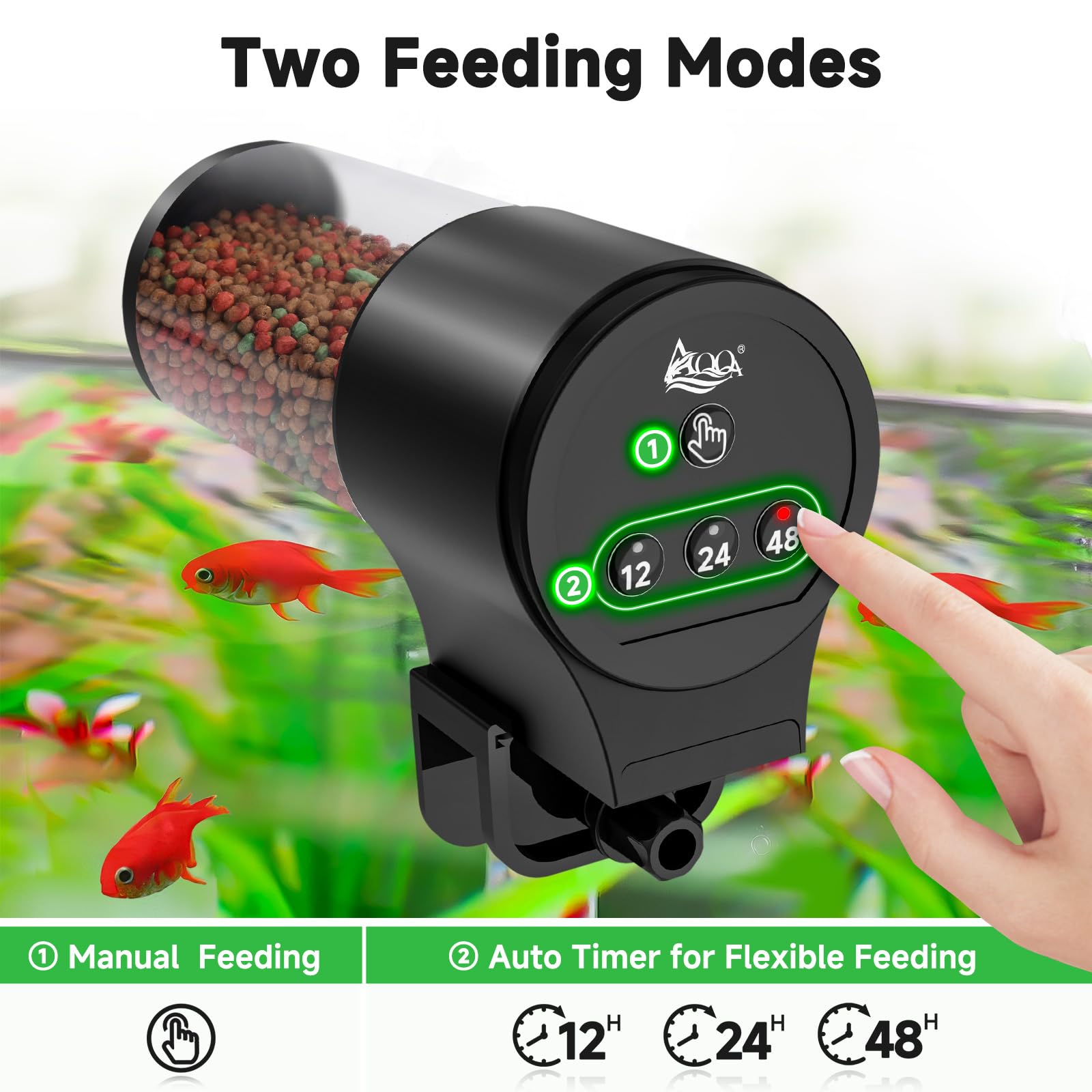 Automatic Fish Feeder for Aqua – Aquarium Fish Auto Feeder recenzja i cena