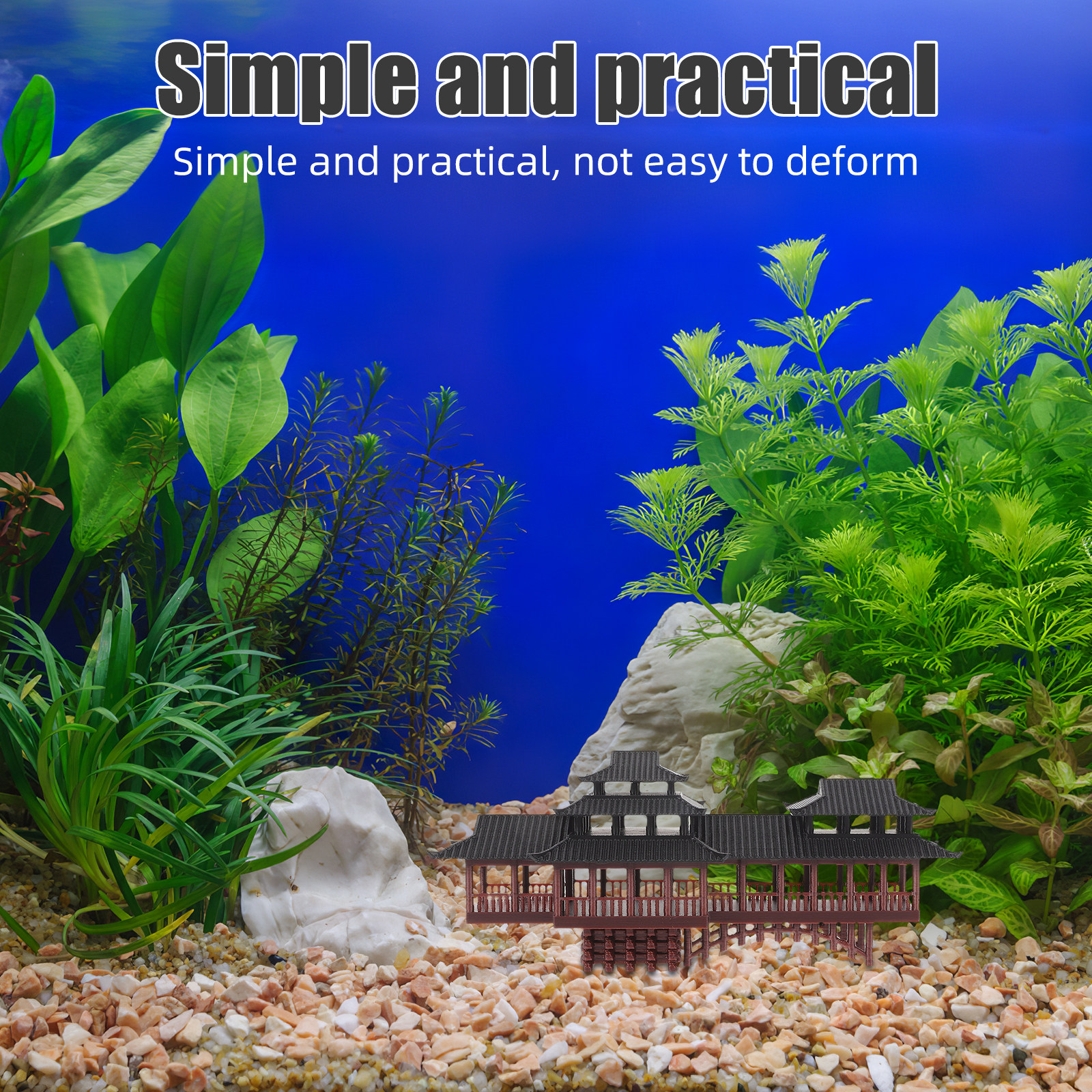 Simulated Stone Arched Bridge  – Aquarium Fish Bridge recenzja i cena