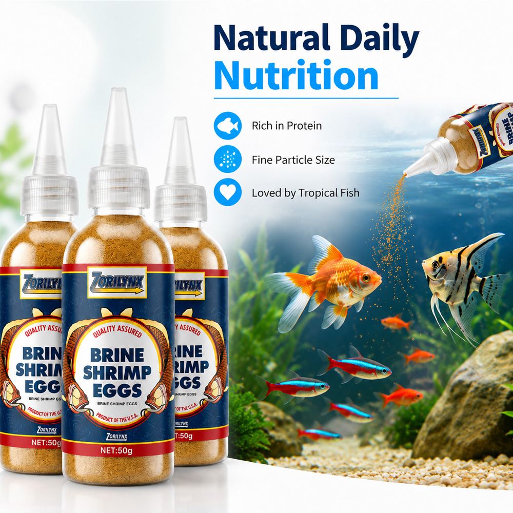ZORILYNX 50g Premium Brine Shr – Aquarium Fish Holiday Food recenzja i cena