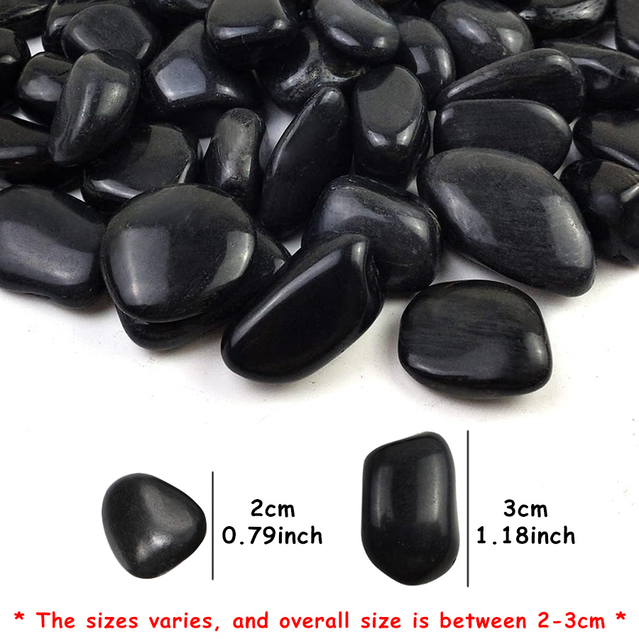 200g Black High Polished Natur – Aquarium Fish Store recenzja i cena