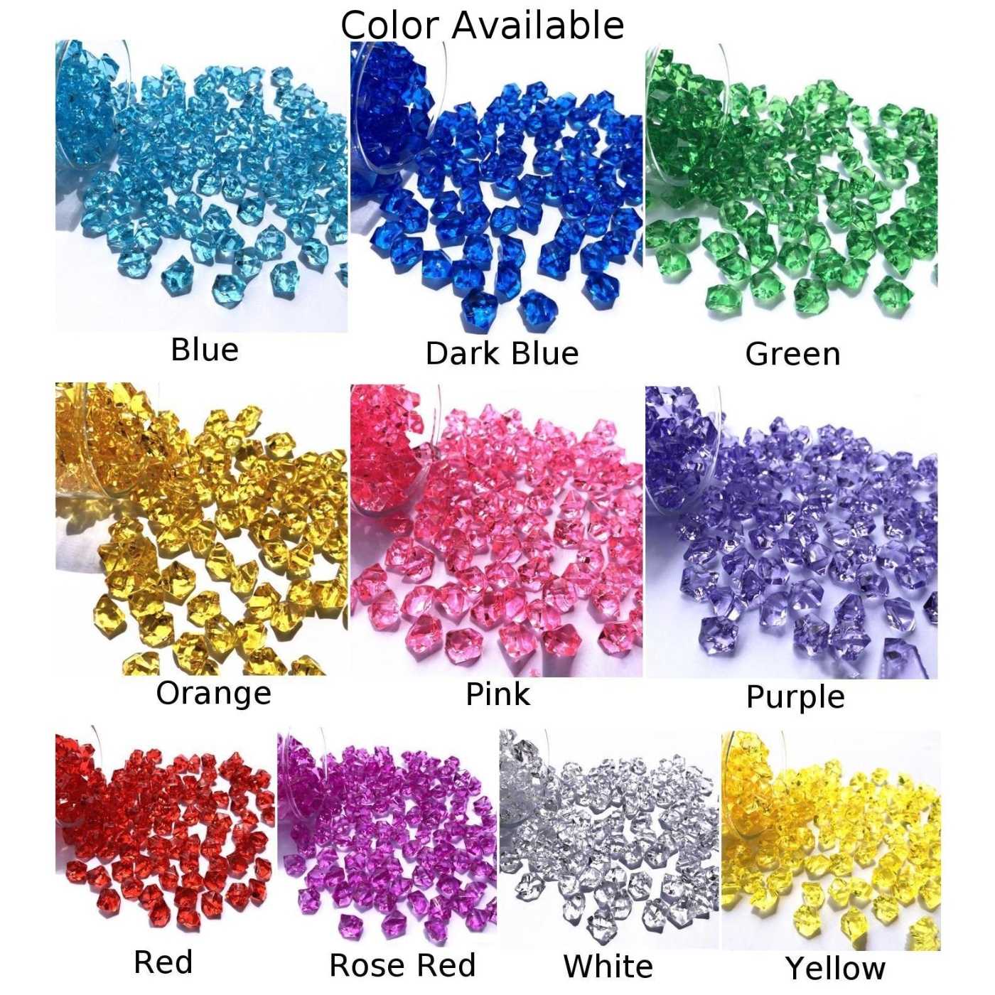 200pcs/pack Acrylic Crystal Ge – Aquarium Fish Store recenzja i cena