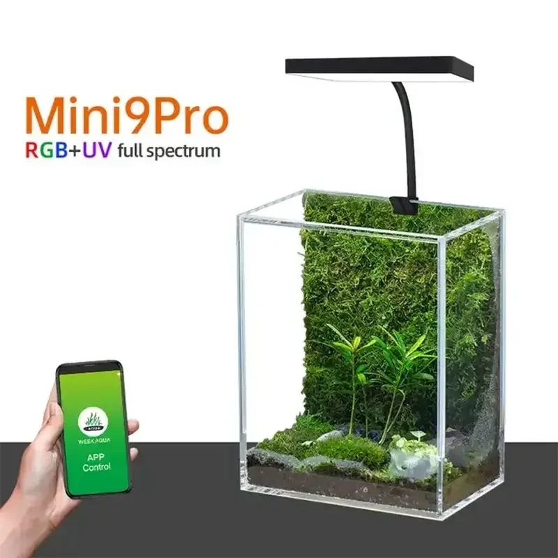 WEEK AQUA Mini 9 Pro USB Nano  – Aquarium Fish Light Lamp recenzja i cena