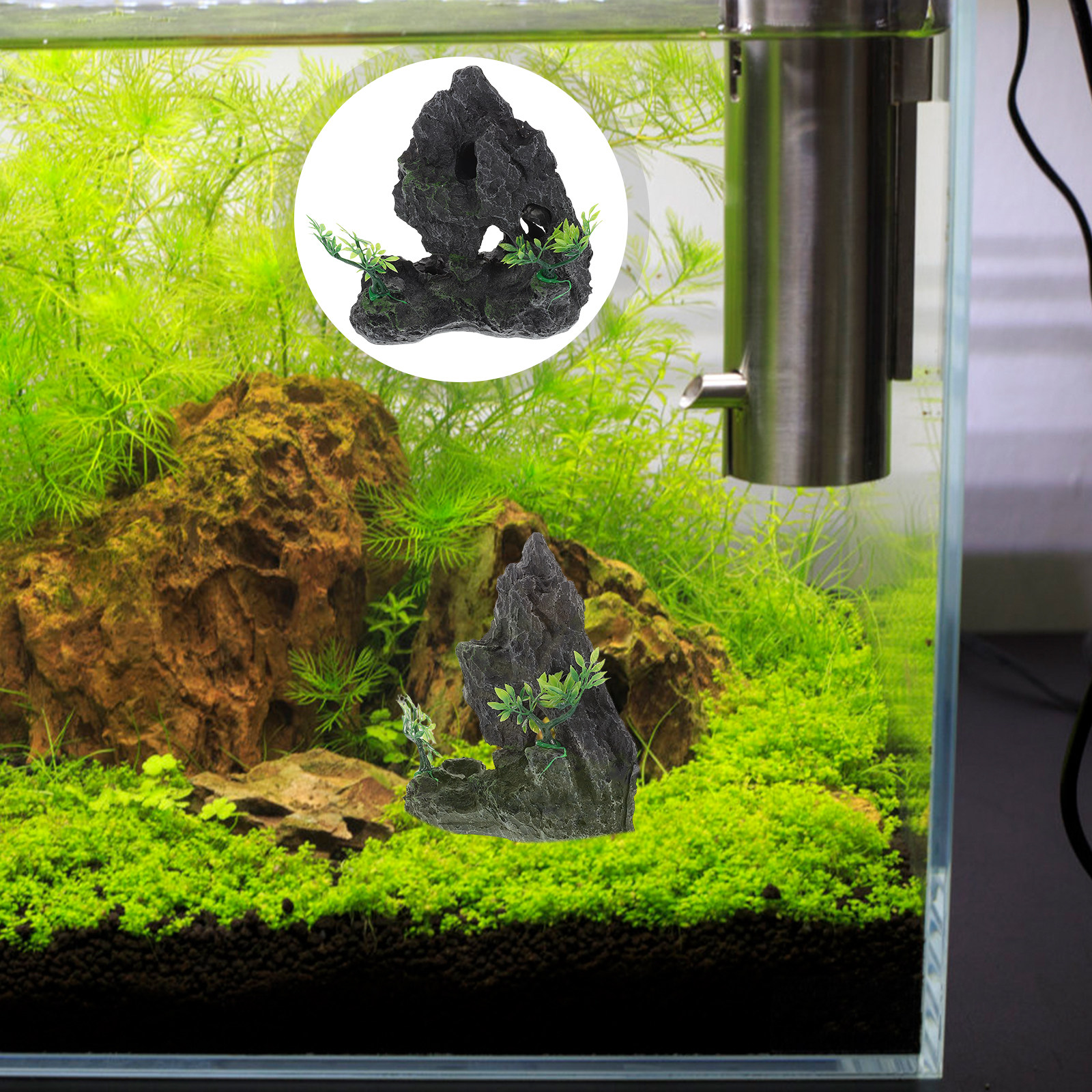 Resin Aquarium Mountain Decora – Aquarium Fish Japanese recenzja i cena