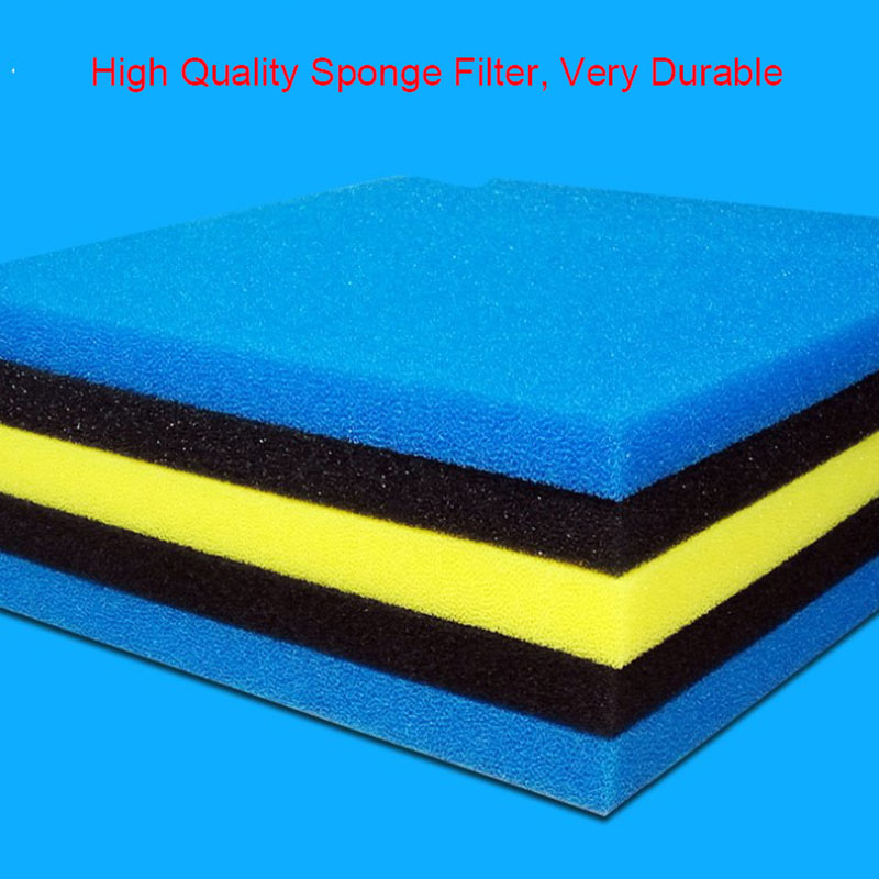 50cmx50cmx2cm Filtration Foam  – Aquarium Fish Yellow And Black recenzja i cena