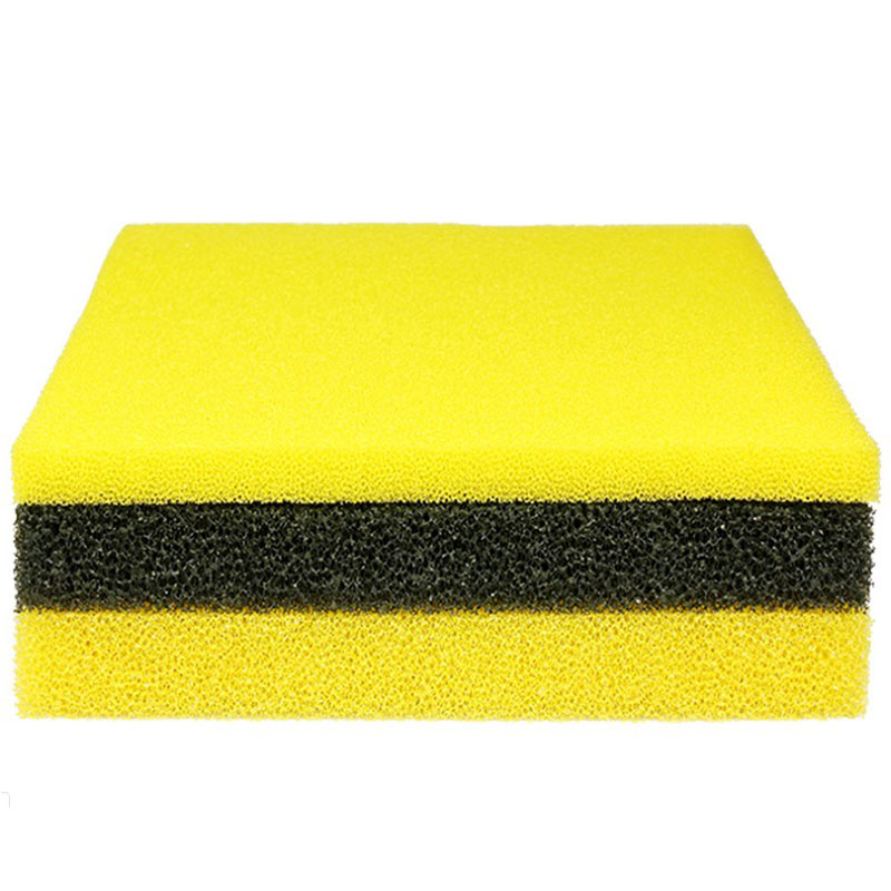 50cmx50cmx2cm Filtration Foam  – Aquarium Fish Yellow And Black recenzja i cena