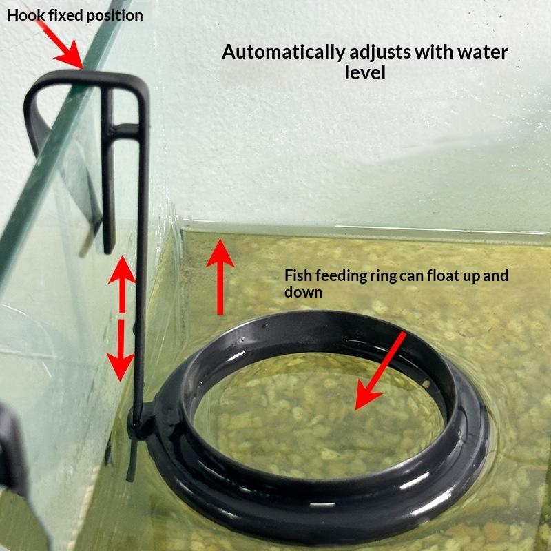 C 1/2/5Pcs Aquarium Feeding Ri – Aquarium Fish Feeder recenzja i cena