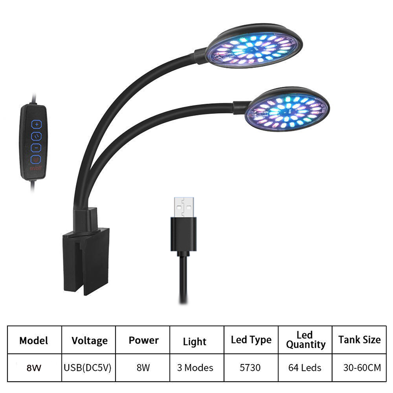 USB Aquarium LED Light Fish Ta – Aquarium Fish Light Lamp recenzja i cena