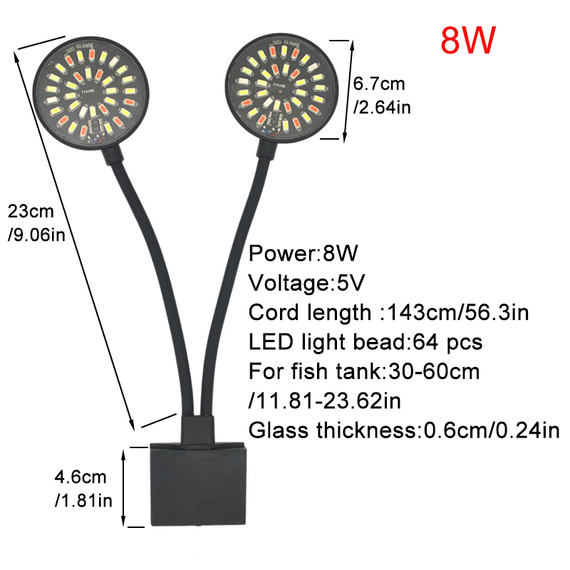 USB Aquarium LED Light Fish Ta – Aquarium Fish Light Lamp recenzja i cena