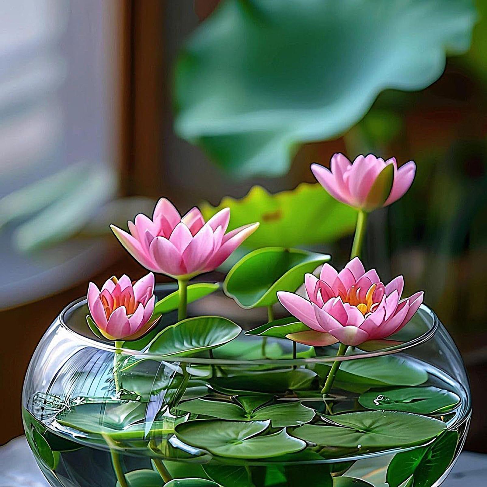 Fish Glass Bowl Glass Large Hy – Aquarium Fish Pot recenzja i cena