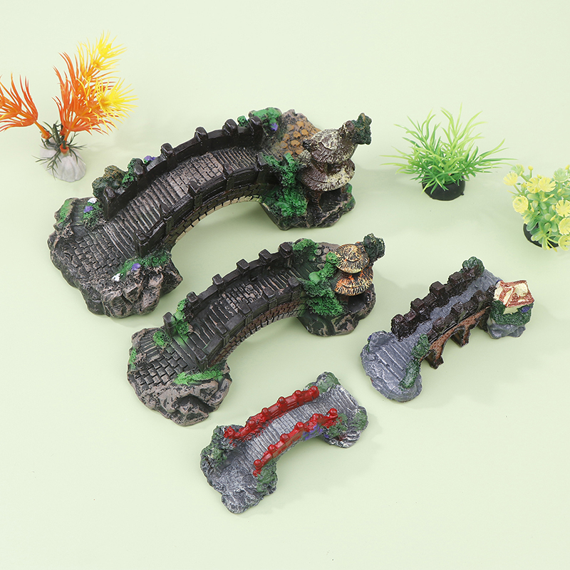 1PC Fish Tank Artificial Bridg – Aquarium Fish Bridge recenzja i cena