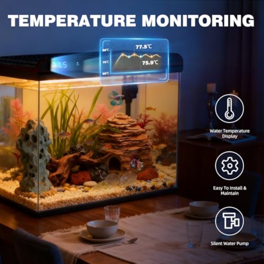 20 Gallon Glass Fish Tank for  – Fish Toy In Aquarium recenzja i cena